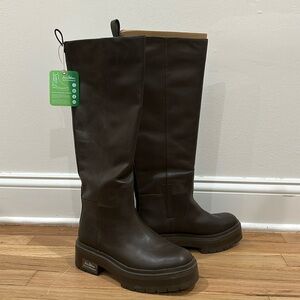 Sam Edelman Tall Waterproof Brown Boots Size 7 (Brand New - Never Worn)